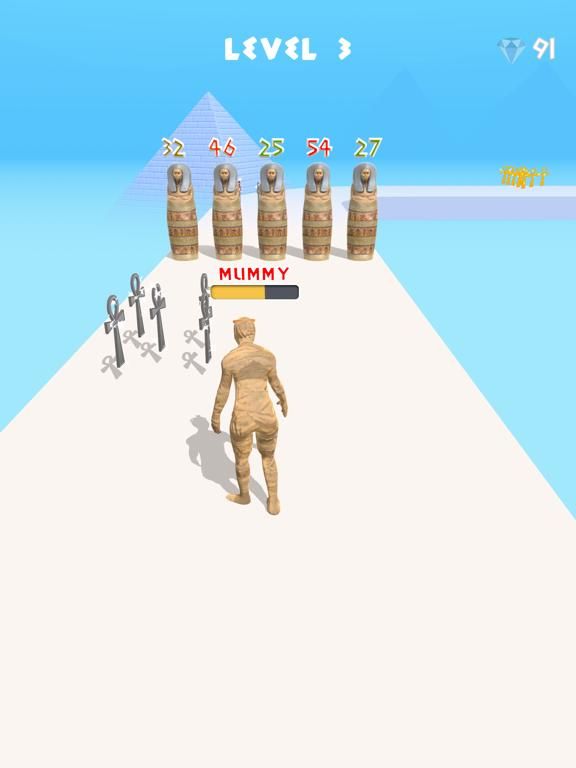 Cleopatra Run game screenshot