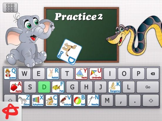 Clever Keyboard: ABC Learning Game For Kids game screenshot