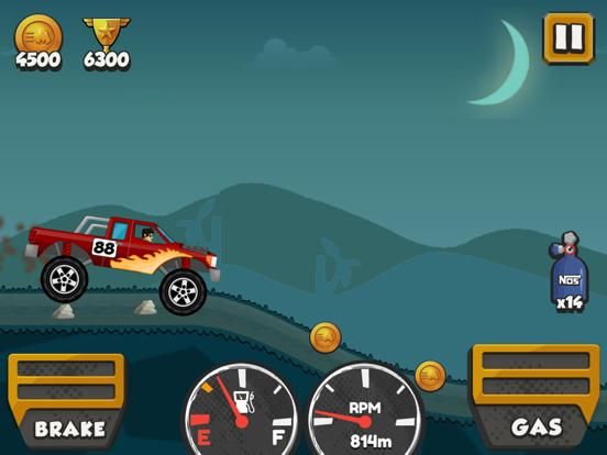 Climb Car Racing Game App Screenshot