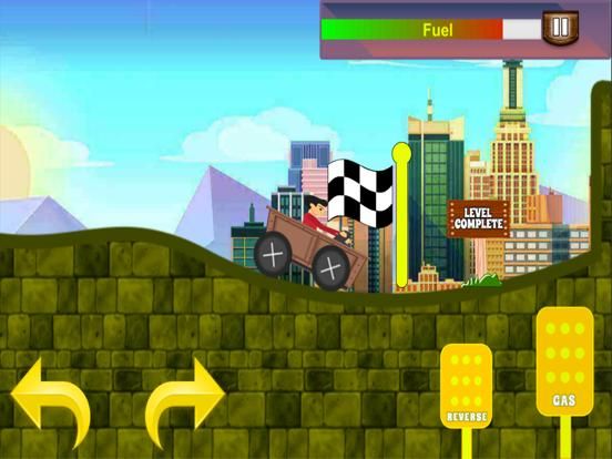 Climbing Hilly Road game screenshot