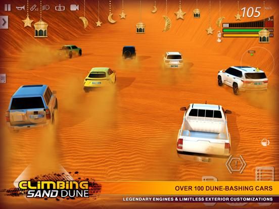 Climbing Sand Dune كنق التطعيس game screenshot