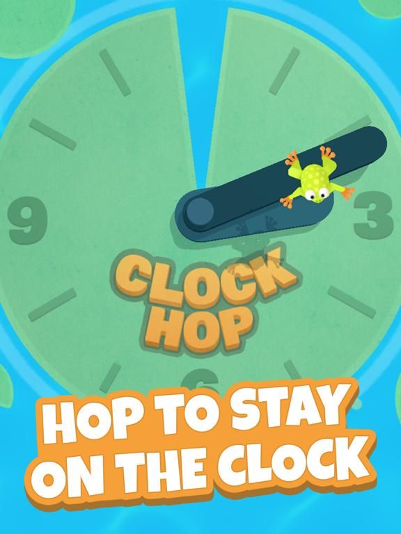 Clock Hop game screenshot