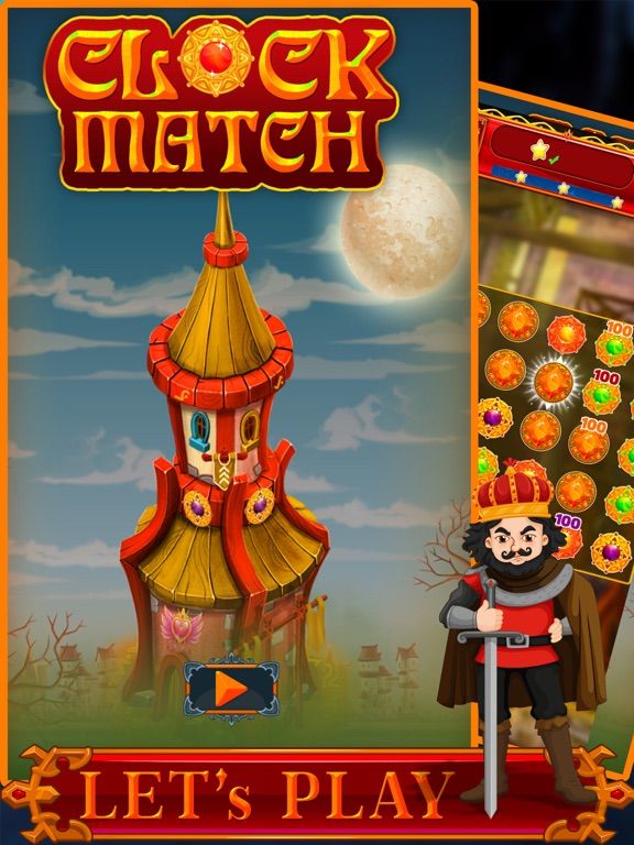 Clock Match game screenshot