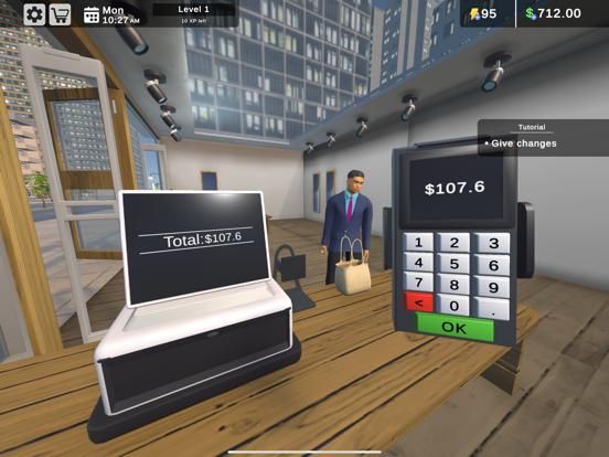 Cloth Store Simulator 3D game screenshot