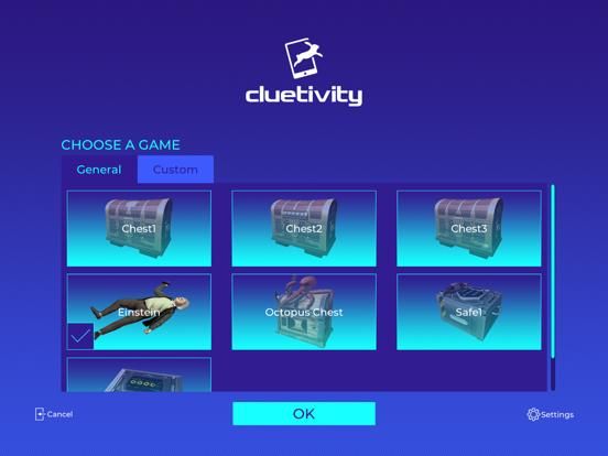Cluetivity App Screenshot
