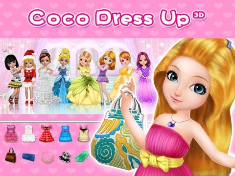 Coco Dress Up 3D game screenshot