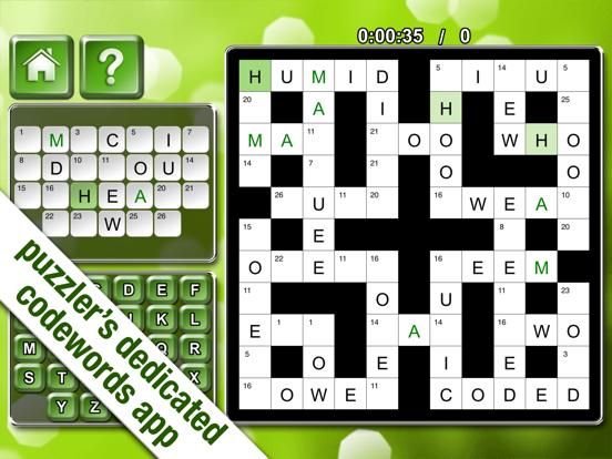 Codewords Puzzler game screenshot
