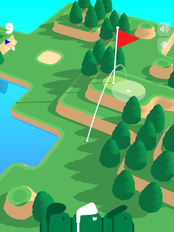 Coffee Golf game screenshot