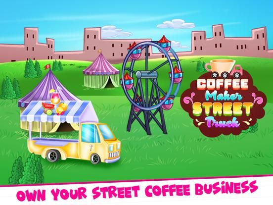 Coffee Maker Street Truck App Screenshot