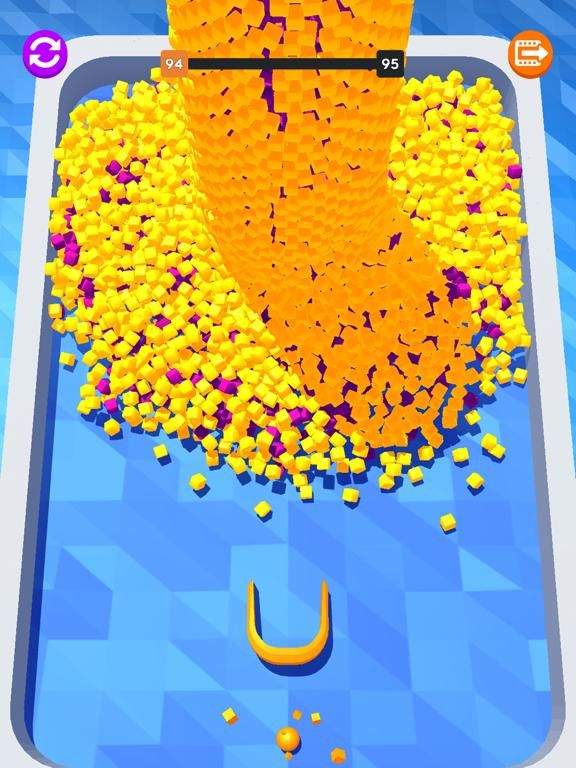 Collect Cubes App Screenshot
