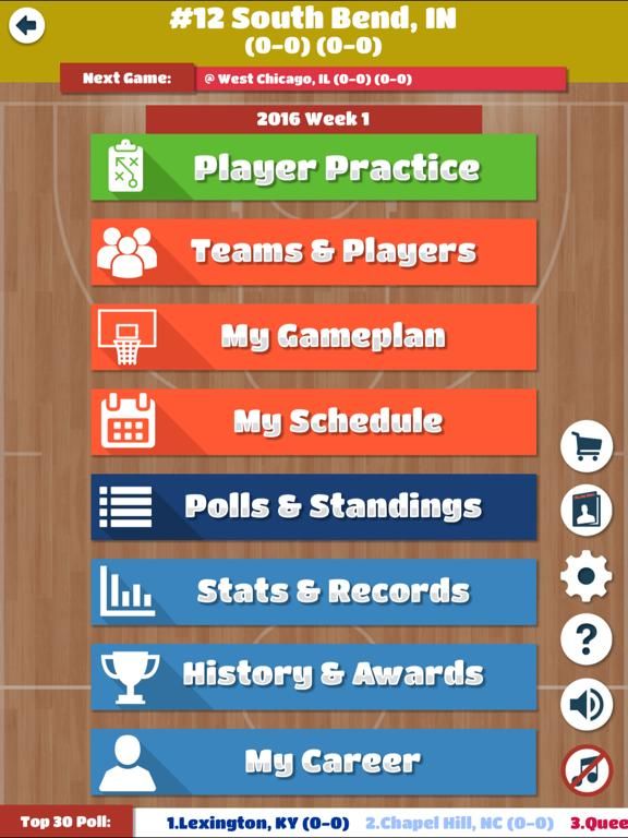 College BBALL Coach game screenshot