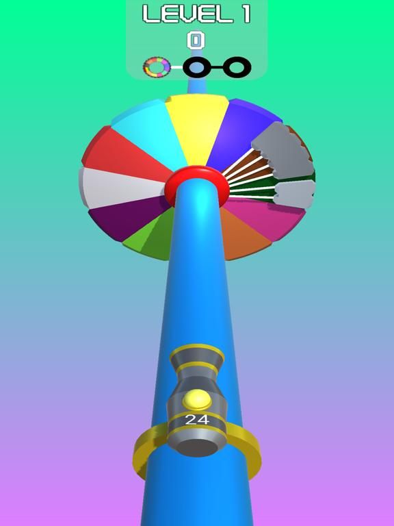 Color Ball Hit App Screenshot