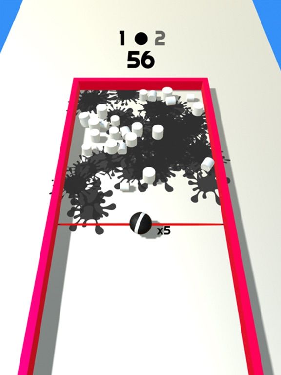 Color Ball Strike! Paint Rush App Screenshot