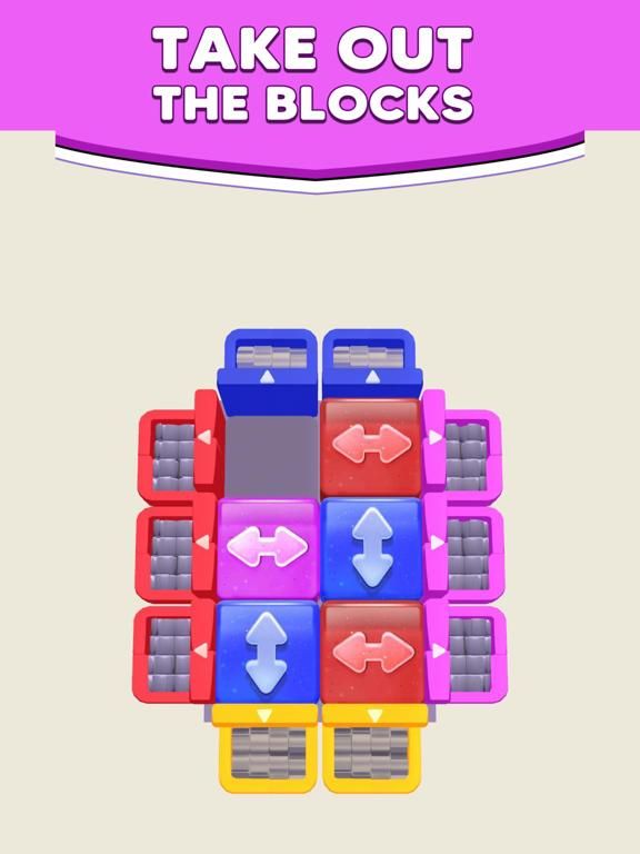 Color Blocks 3D: Slide Puzzle game screenshot