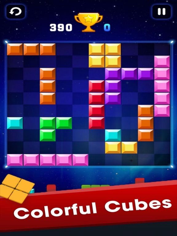 Color Brick Move Up Plus game screenshot