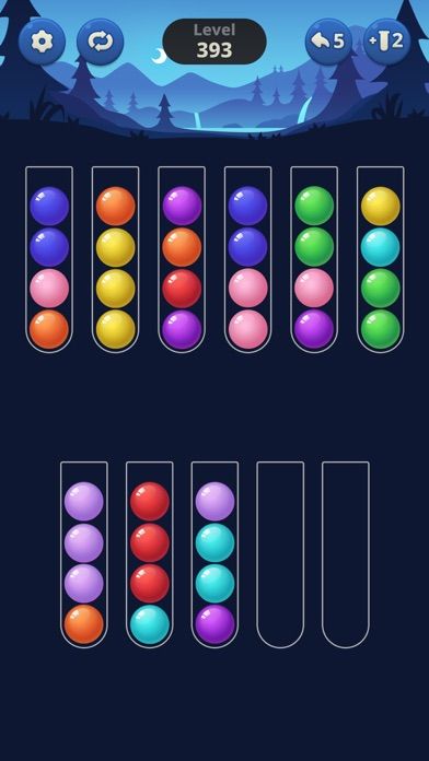 Color Bubble game screenshot