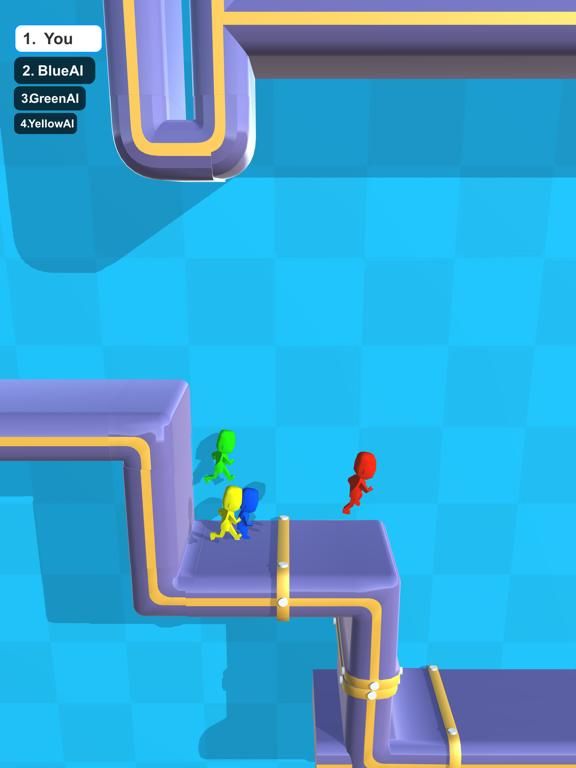 Color Man Race game screenshot