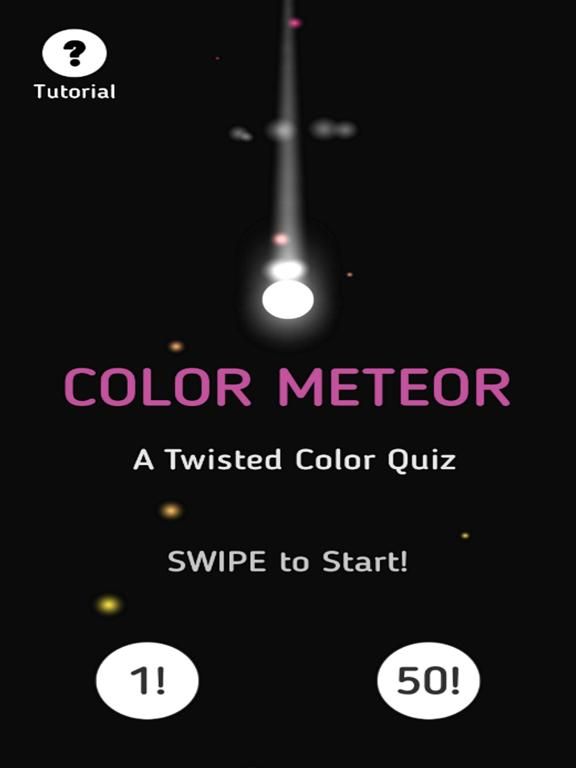 Color Meteor game screenshot
