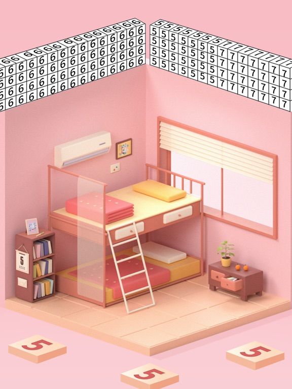 Color World 3D-Paint By Number App Screenshot