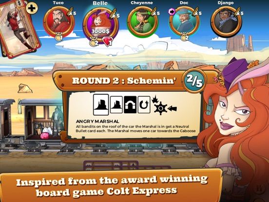 Colt Express App Screenshot
