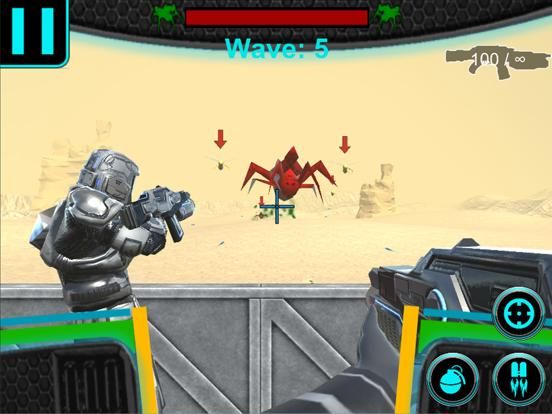 Combat Troopers Star Bug Wars game screenshot