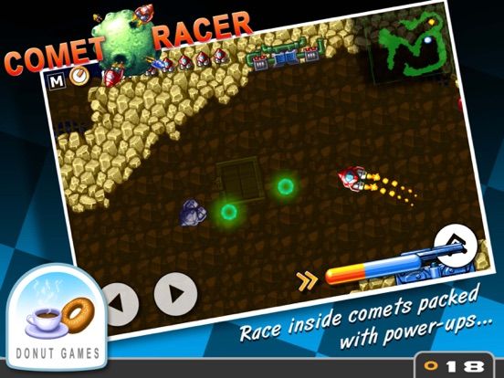 Comet Racer game screenshot