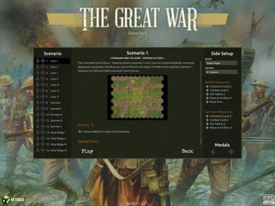 Command & Colours: The Great War game screenshot