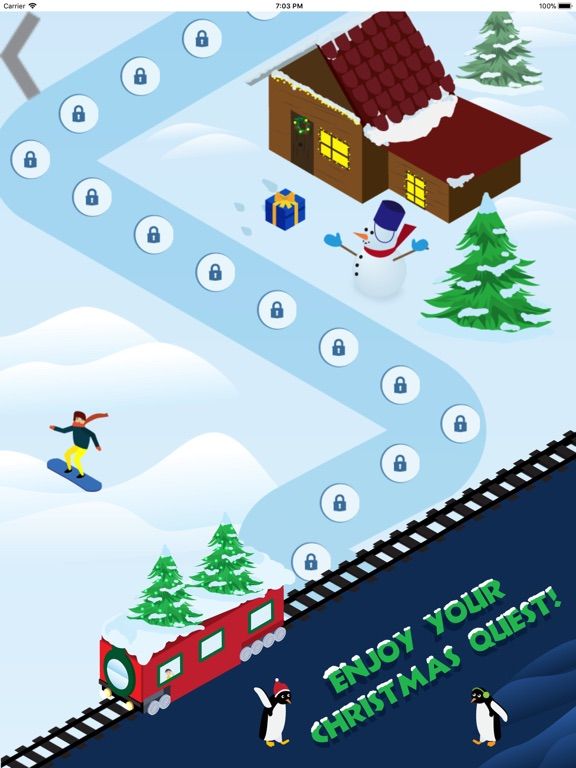Connect Dots:Christmas Quest game screenshot