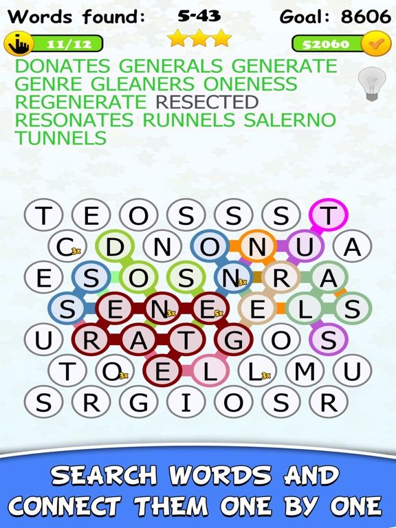 Connect the Words game screenshot