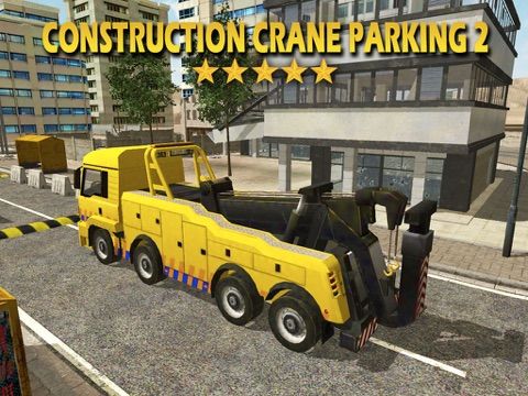 Construction Crane Parking 2 game screenshot