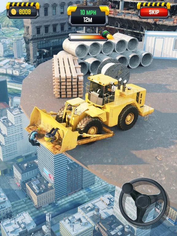 Construction Ramp Jumping game screenshot