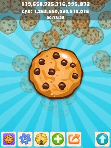 Cookie Clicker Rush game screenshot