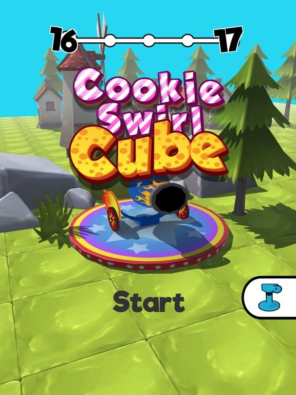 Cookie Swirl Cannon App Screenshot