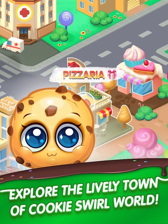 Cookie Swirl World App Screenshot