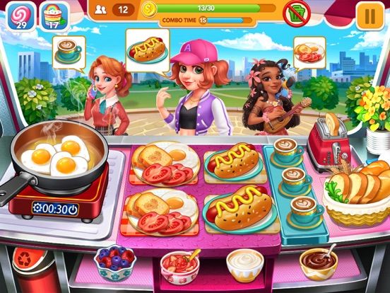 Cooking Frenzy game screenshot