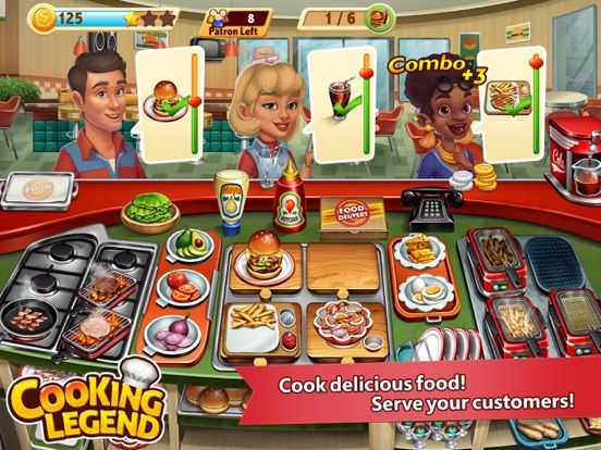 Cooking Legend game screenshot