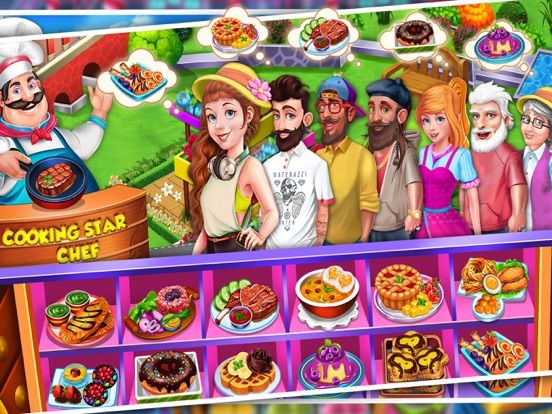 Cooking Star Town App Screenshot