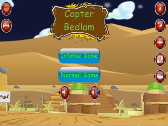 Copter Bedlam game screenshot