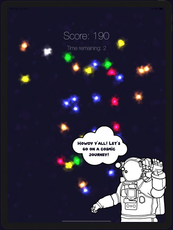 Cosmic Lasso App Screenshot