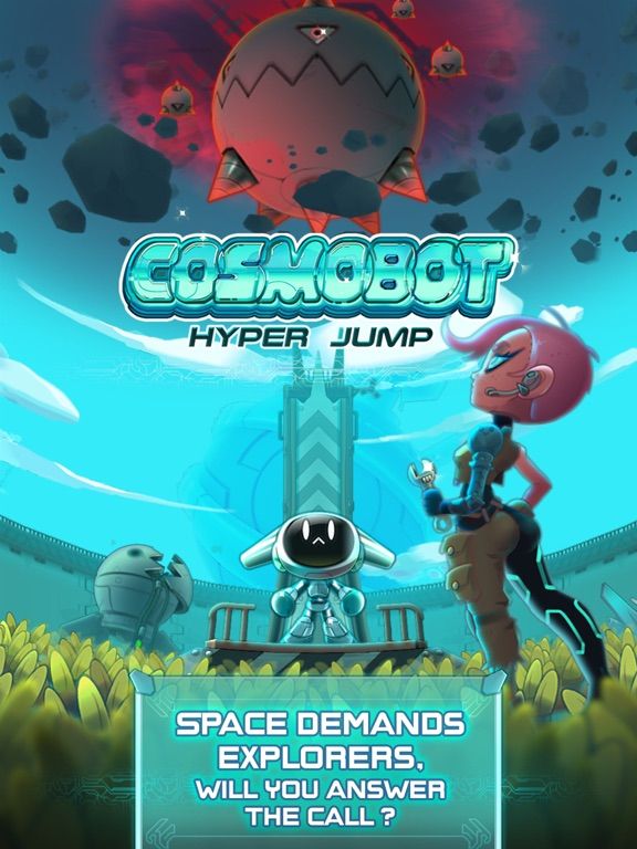 Cosmobot – Hyper Jump game screenshot