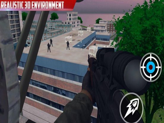 Counter War Sniper game screenshot
