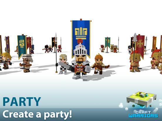 Craft Warriors App Screenshot