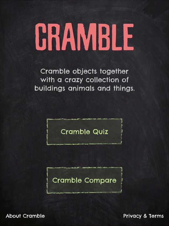 Cramble game screenshot