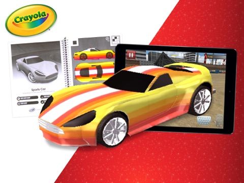 Crayola Design & Drive game screenshot