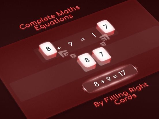 Crazy Card Maths Puzzle Logic game screenshot