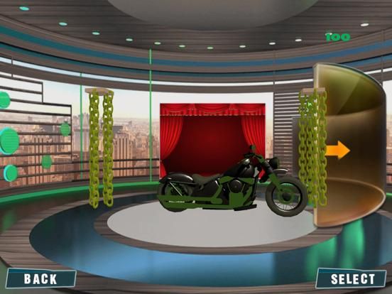 Crazy Chained Bike Stunts Race game screenshot