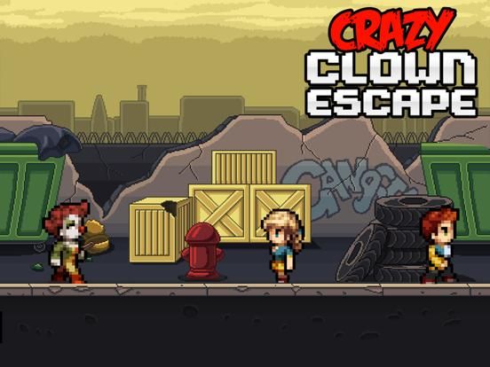 Crazy Clown Escape game screenshot