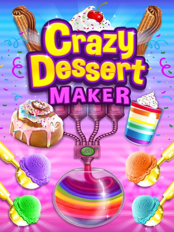 Crazy Dessert Maker – Make, Decorate & Eat game screenshot