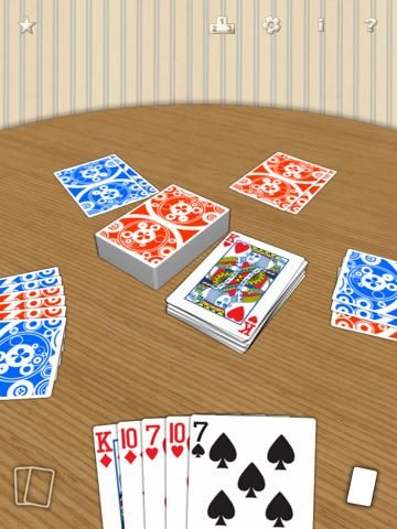 Crazy Eights game screenshot