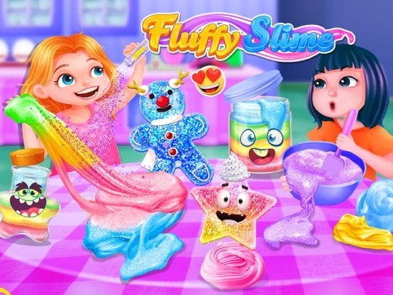 Crazy Fluffy Slime Maker App Screenshot
